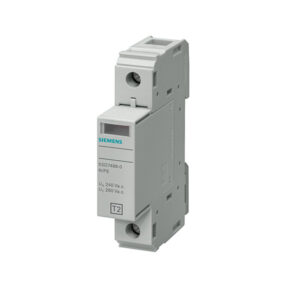 Арестор, 1-полюс, Тип 2, клас С, Uc=260V, Ic=20/40kA, за TN и ТТ мрежи, N-PE-контур , сменяем защитен елемент