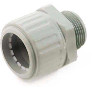 SGL 4040 Щуцер за гофрирани тръби Ф40, IP54, цвят сив, RAL 7001