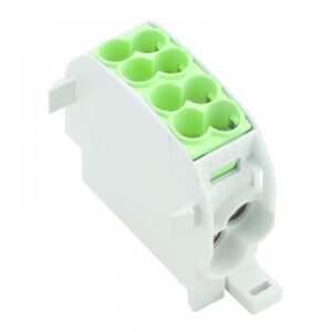 WPD 101 2X25/2X16 GN, Разпределителен блок - 1P, 25 mm², 16 mm², 1000 V, 152 A, брой точки на свързване- 4, зелен