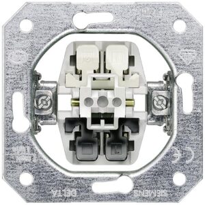 Единичен бутон – механизъм, 10A, 250V, 1CO контакт (1NO + 1NC), серия Delta Line