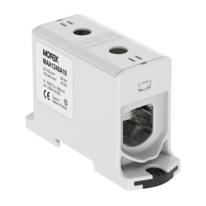 OTL240 сивТунелна клема 1P, 2 отвора, 1xAl/Cu 35-240мм2 1000V, 380/425A