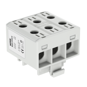 OTL35-3x сив Тунелна клема 3P, 6 отвора, 3x1xAl/Cu 2,5-35мм2 1000V, 3x120/3x135A