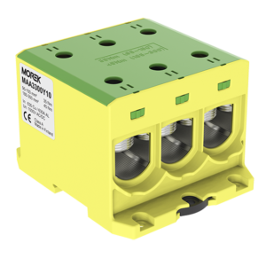 OTL300-3 ж/з Тунелна клема 1P, 6 отвора, 3xAl/Cu 95-300мм2 1000V, 220/245A