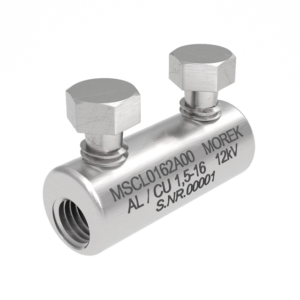 MSCL16 Al/Cu 1.5-16mm² 12kV 2xАлуминиев късащ се болт