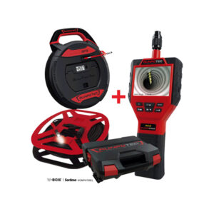 RC2 мултифункционална камера с 30м кабел + GF3 Рейка от фибростъкло с дисплей- 30м